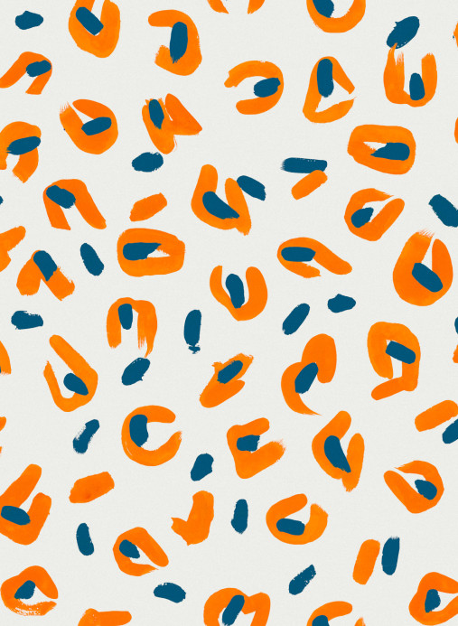 Tres Tintas Tapete Funky Leopard - White