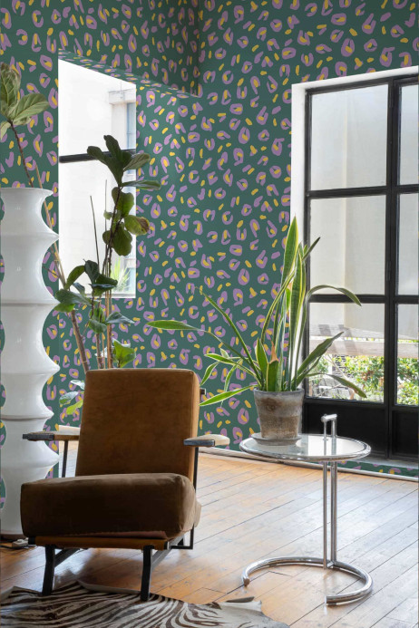 Tres Tintas Carta da parati Funky Leopard