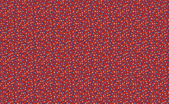 Tres Tintas Tapete Funky Leopard - Red