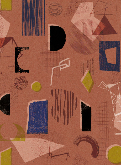 Tres Tintas Tapete Brave Partiture - Red