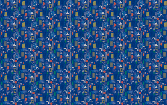 Tres Tintas Tapete Brave Partiture - Blue