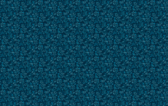 Tres Tintas Tapete Crazy Flowers - Azul