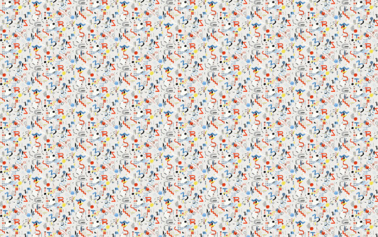 Tres Tintas Tapete Funny Shapes - White