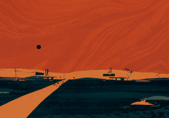 Tres Tintas Wandbild Road Trip