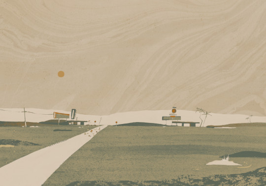 Tres Tintas Wandbild Road Trip