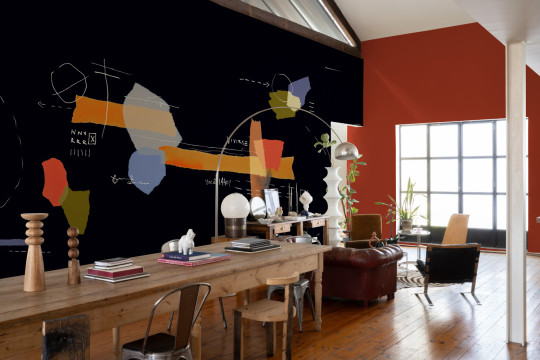 Tres Tintas Wandbild Lettering - Black