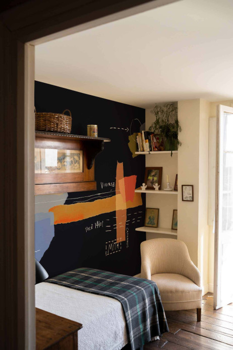 Tres Tintas Wandbild Lettering - Black