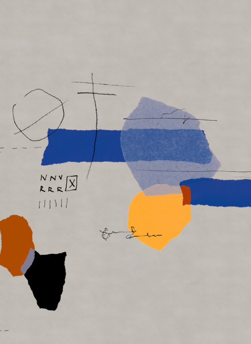 Tres Tintas Wandbild Lettering - Grey