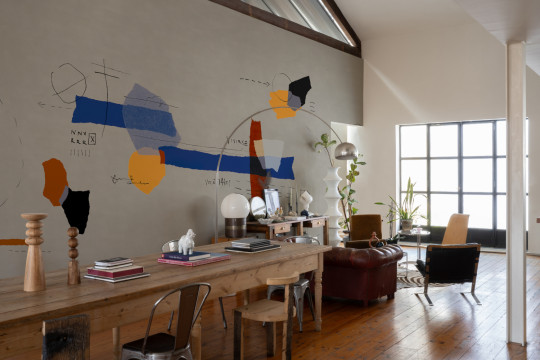 Tres Tintas Wandbild Lettering - Grey