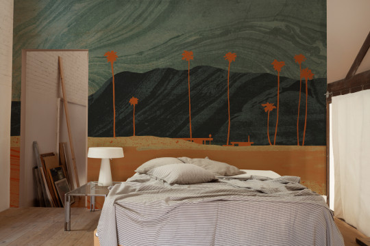 Tres Tintas Carta da parati panoramica Palms View