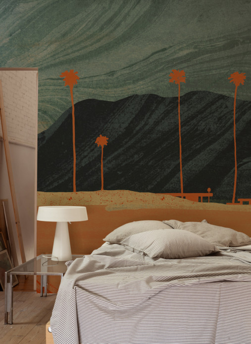 Tres Tintas Carta da parati panoramica Palms View