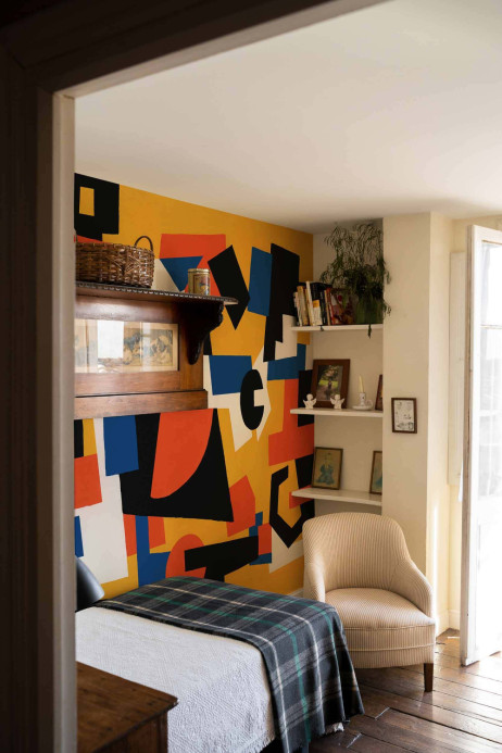 Tres Tintas Wandbild Cubic Experience - Yellow