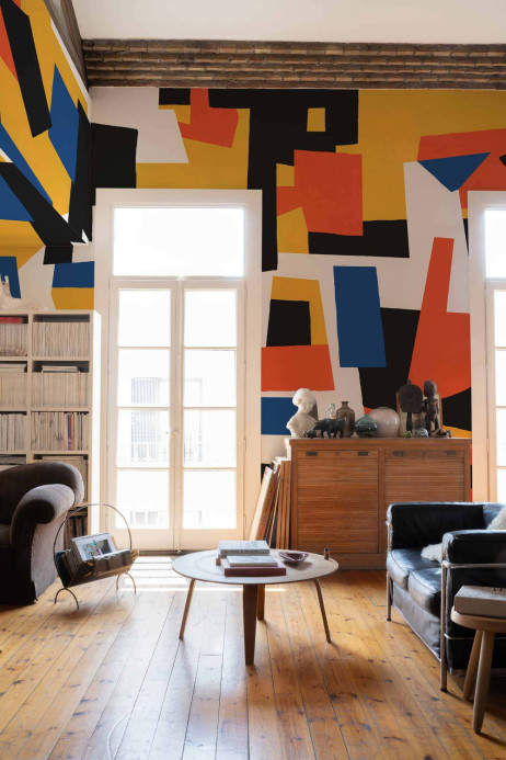 Tres Tintas Wandbild Cubic Experience - Yellow