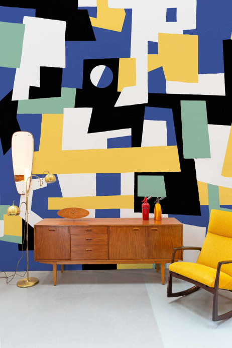 Tres Tintas Wandbild Cubic Experience - Blue