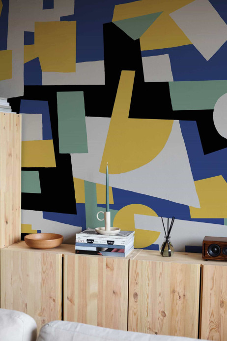 Tres Tintas Wandbild Cubic Experience - Blue