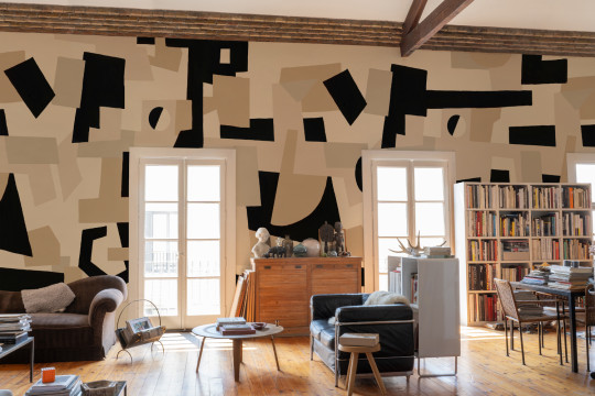 Tres Tintas Wandbild Cubic Experience - Black and White