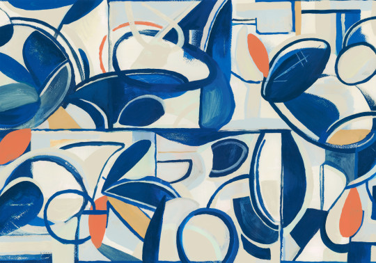 Tres Tintas Carta da parati panoramica Giant Abstract