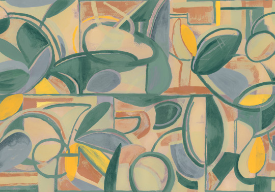 Tres Tintas Carta da parati panoramica Giant Abstract