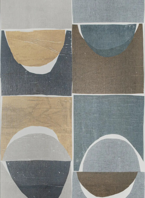 Kravet Tapete Niko Mod - Blue Stone
