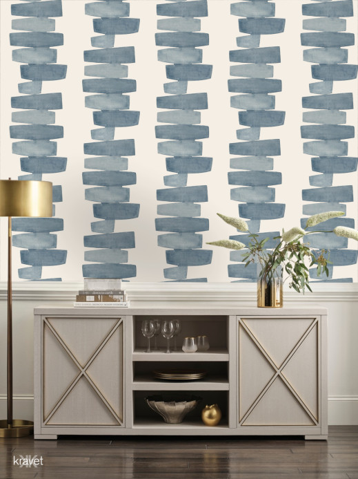 Kravet Tapete Stacked - Slate
