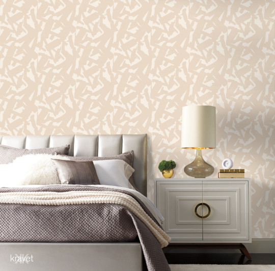 Kravet Tapete Bold Lines - Stone