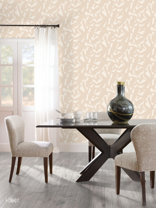 Kravet Tapete Bold Lines - Stone