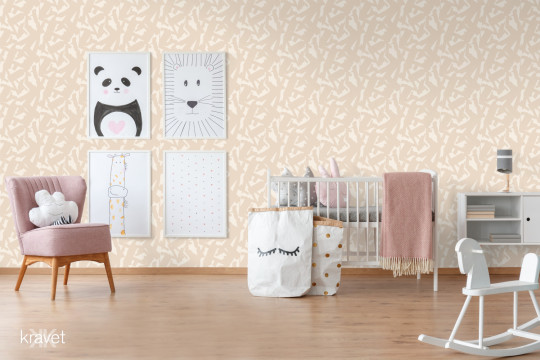 Kravet Tapete Bold Lines - Stone