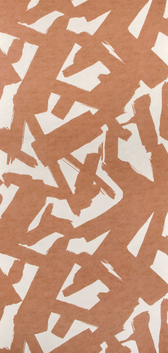 Kravet Papier peint Bold Lines - Clay