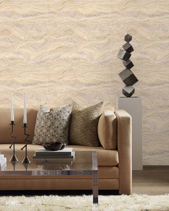 Kravet Tapete Swami - Fog