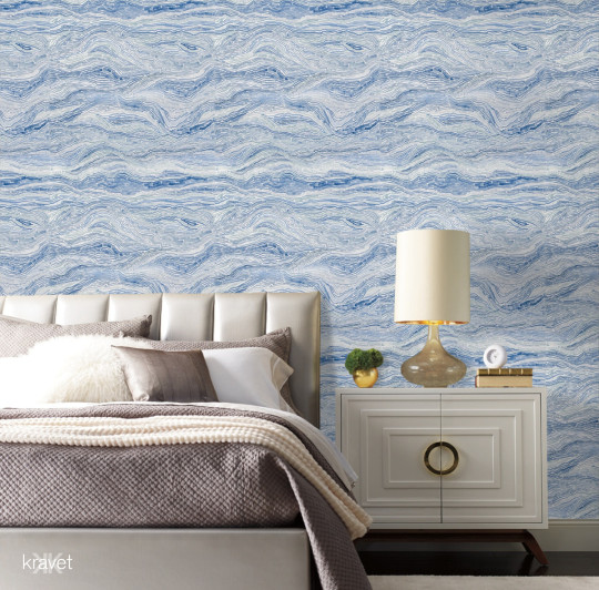Kravet Tapete Swami - Marine