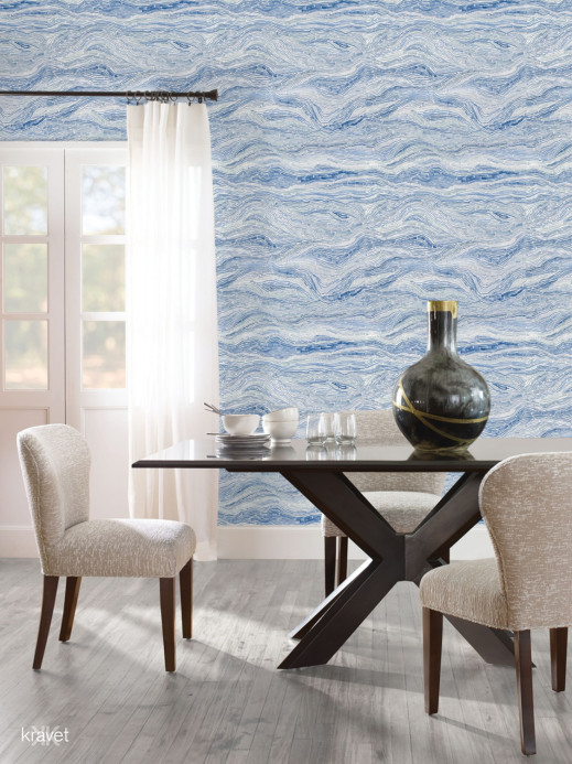 Kravet Tapete Swami - Marine