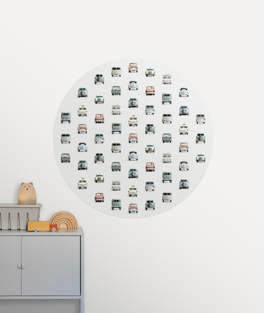 Studio Ditte Wandbild Cars Circle/ Auto Cirkel