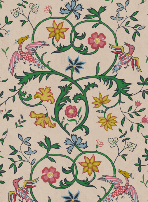 Coordonné Papier peint Antwerp Damask - Stone