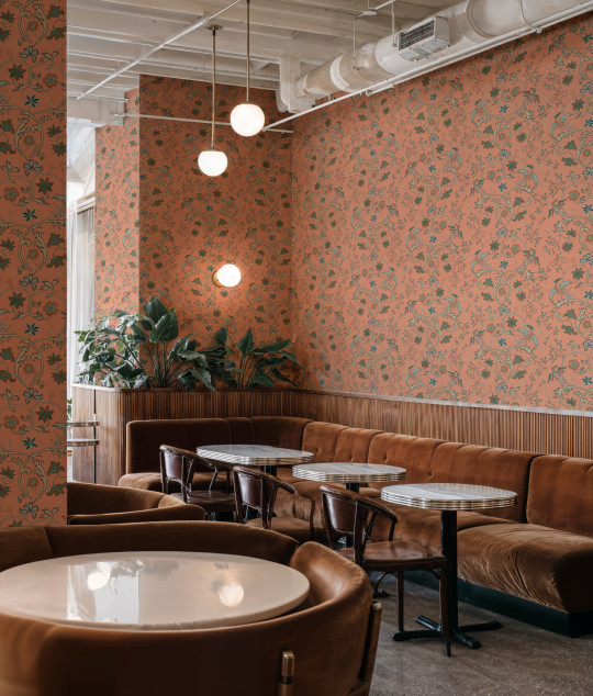 Coordonné Papier peint Antwerp Damask