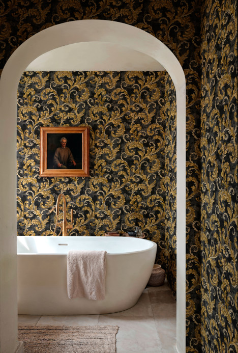 Coordonné Tapete Byzantine Damask