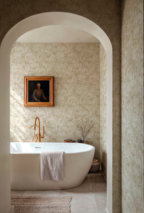 Coordonné Tapete Byzantine Damask