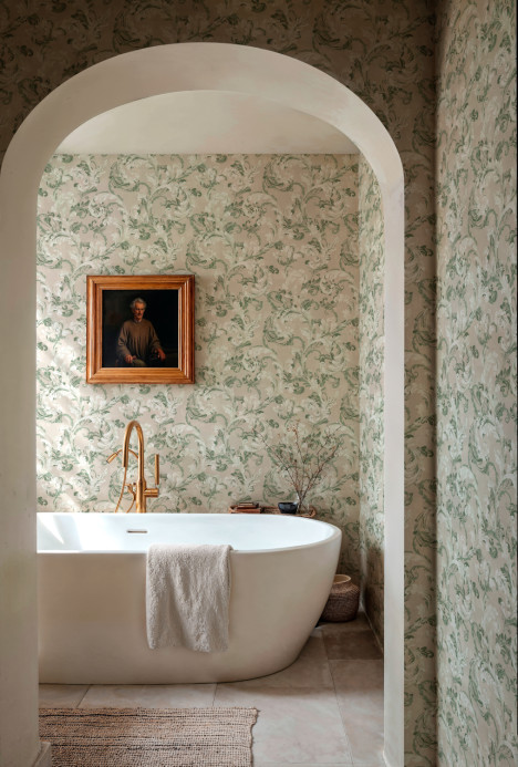 Coordonné Tapete Byzantine Damask