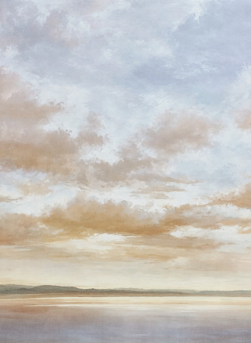 Coordonné Wandbild Cumulus Clouds - Sapphire