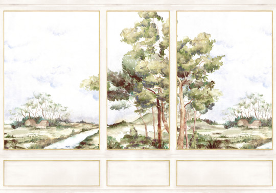 Coordonné Mural Damaskus View