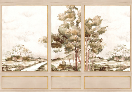 Coordonné Mural Damaskus View