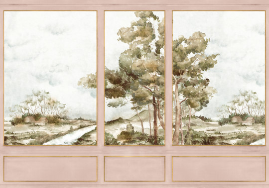 Coordonné Mural Damaskus View