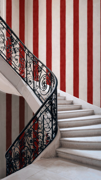 Coordonné Papier peint Florentine Stripe