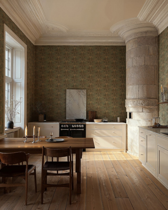 Coordonné Wallpaper French Damask