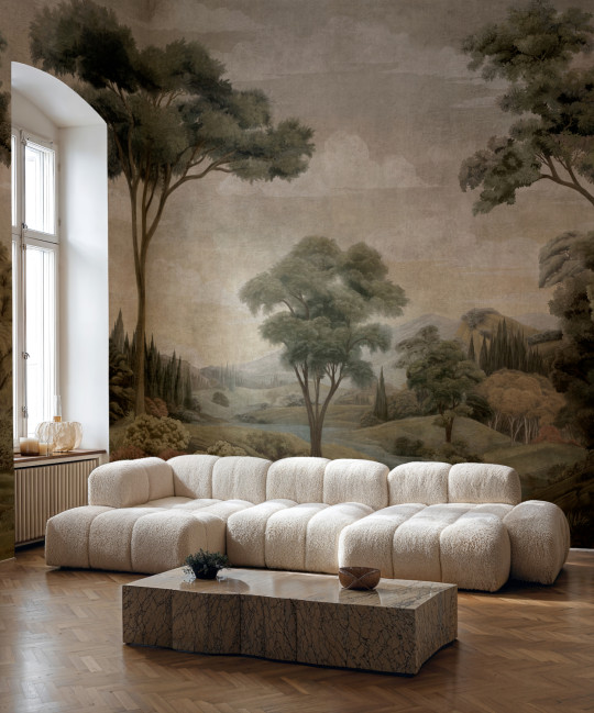 Coordonné Wandbild Silk Route