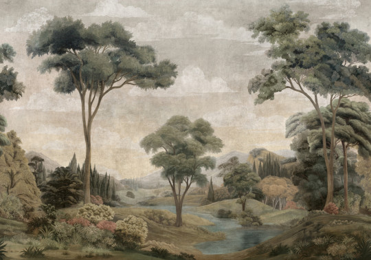 Coordonné Mural Silk Route