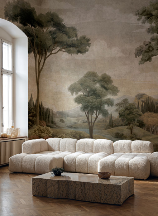 Coordonné Wandbild Silk Route