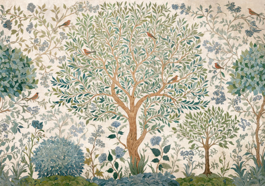 Coordonné Carta da parati panoramica Varanasi Tree