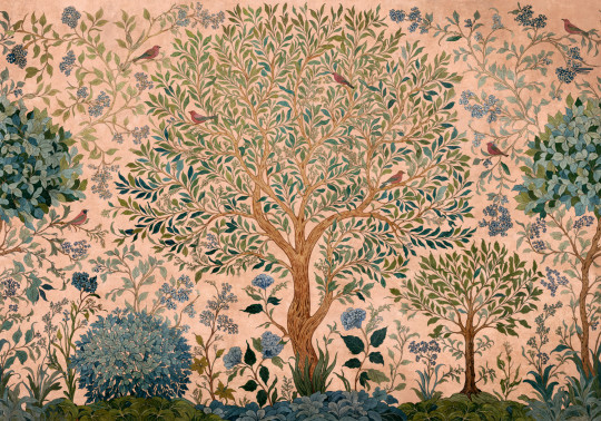 Coordonné Carta da parati panoramica Varanasi Tree