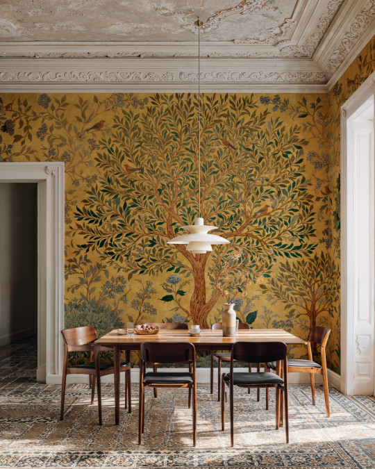 Coordonné Carta da parati panoramica Varanasi Tree