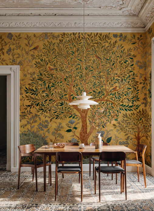 Coordonné Wandbild Varanasi Tree